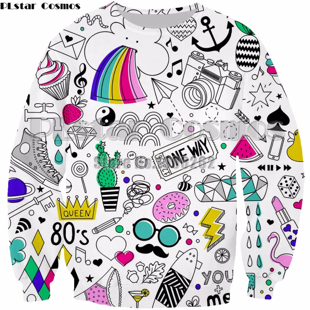 

PLstar Cosmos Honda yoko illustration landscape japanese Famous Sweatshirt new style hoodies tops Plus size 7XL drop shipping