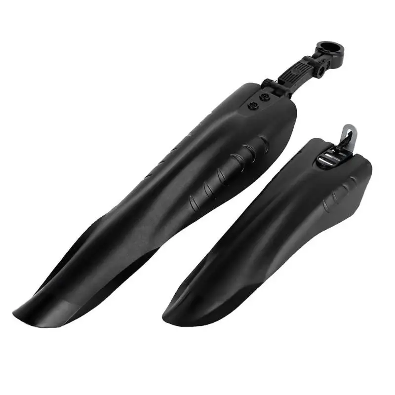 

2pcs Bicycle Front Rear Fenders Mountain Road Bike Mud Removable Guards Quick Release Wings Mud Bicycle Parts Accessories