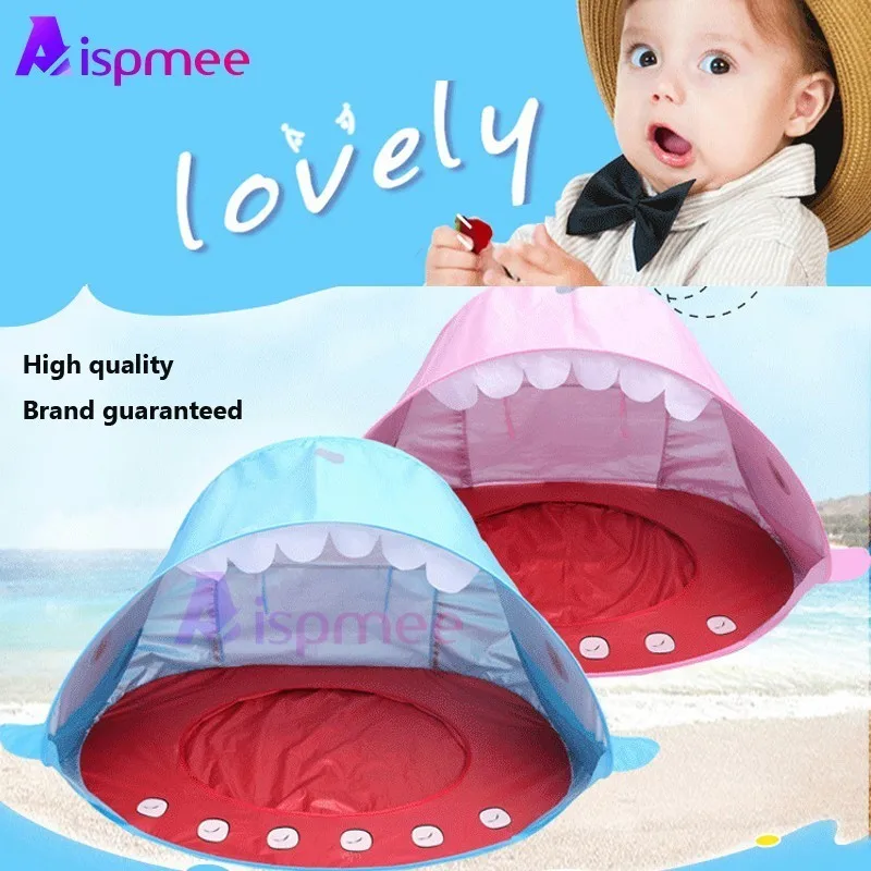 

Shark Shape Baby Tent For Beach Uv-protecting Speed Open Baby Sunshelter With Pool Kids Outdoor Toys Camping Sunshade Awning