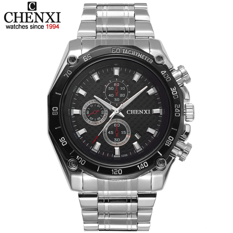 

Hot Sale Brand Military Watch Date Display mens watches Full Steel Watches Men's Sports Army Quartz Watch Free Shipping 029B