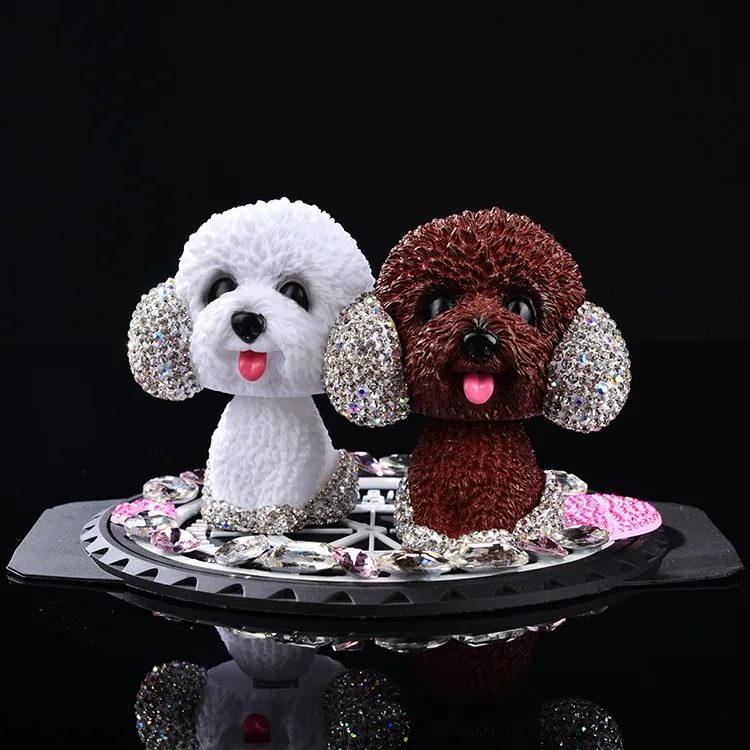 Teddy Doggy Aksesoris Mobil Diy Boutique Nice Kristal Shiba Inu