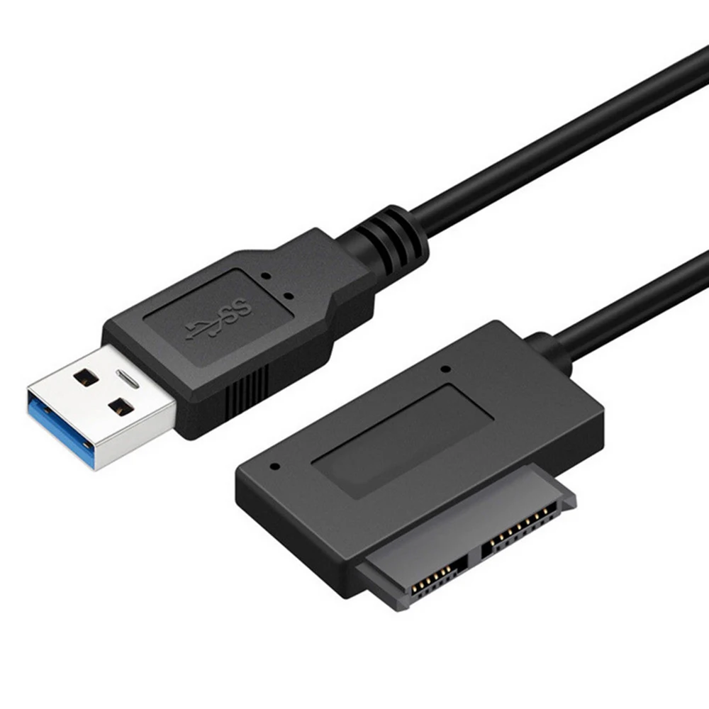 1 шт. USB 3,0 до 7+ 6 13Pin для SATA кабель для ноутбука DVD/CD-ROM HDD адаптер аксессуары и запчасти для мобильных телефонов