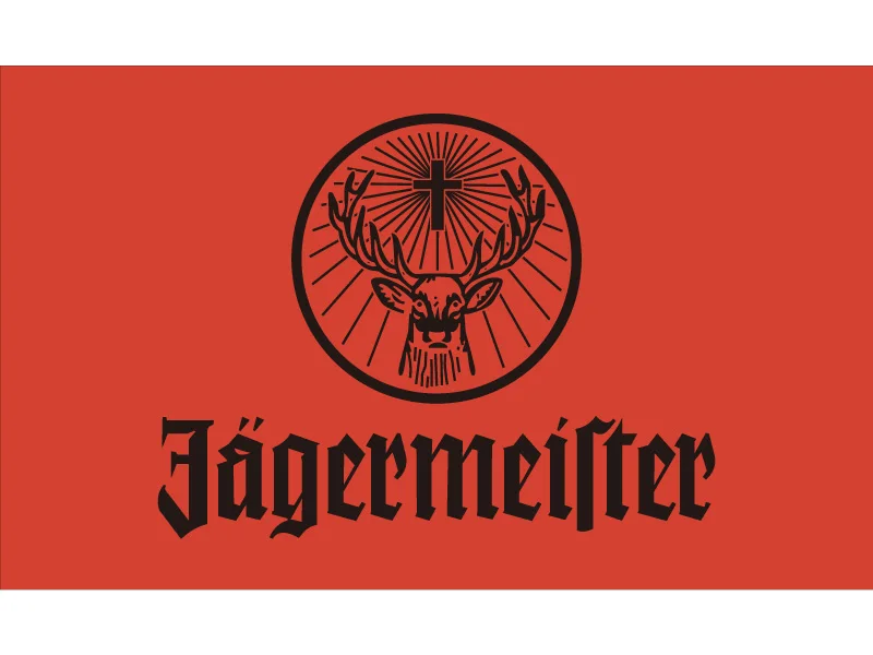 3x5 футов Летающий 90*150 см 40*60 см 160*240 см jagermeister Jagermeister Гигантский Большой черный флаг полиэстер баннер