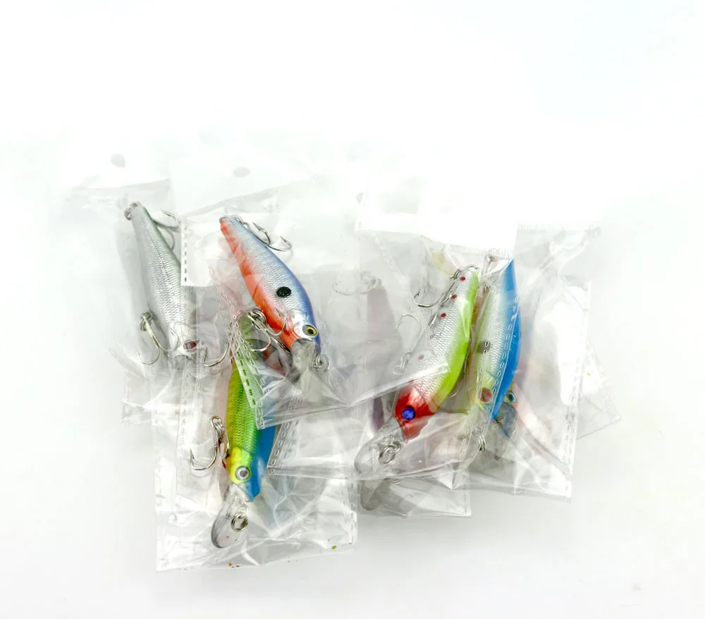 Iscas de Pesca Equipamento de Pesca Hot! Minnow Hard Bait 8.5 cm 8.9g 6 Gancho Dois Ganchos 5 Cores 50 Pcs Mi025 2020 85mm 8 8.9G 6 # gancho dois ganchos 5 cores 50 pcs (MI025)