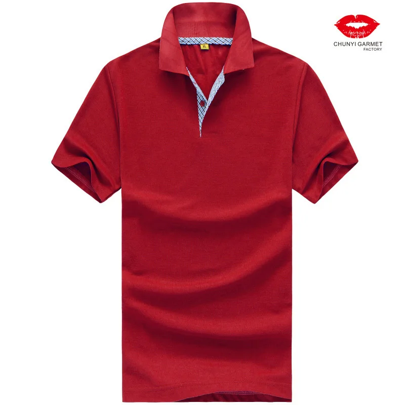 6 colors Summer hot collar Brand Cotton Mens Polo ...
