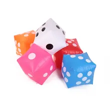 Надувные 30x30 см Cube Игральная кость казино покер для наружного Beach Party бар s