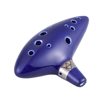 

12 Holes Ocarina Alto C Key Flute Ocarina Zelda 12 Holes ALTO AC Ocarina Folk Music Instrument fluta ocarina