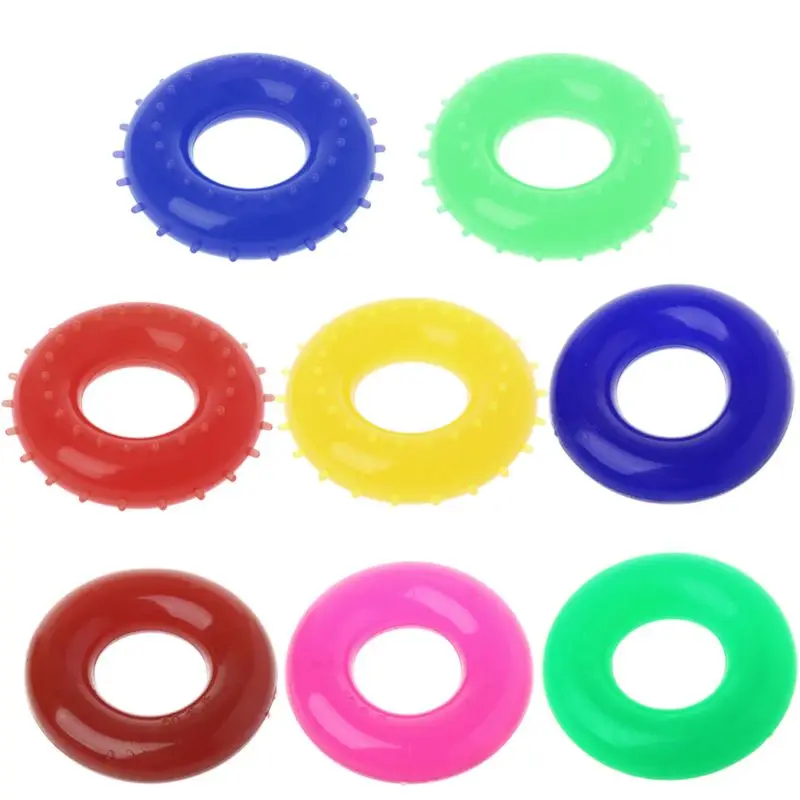 

New 30KG Strength Hand Grip Muscle Exerciser Power Training Rubber Ring Fit