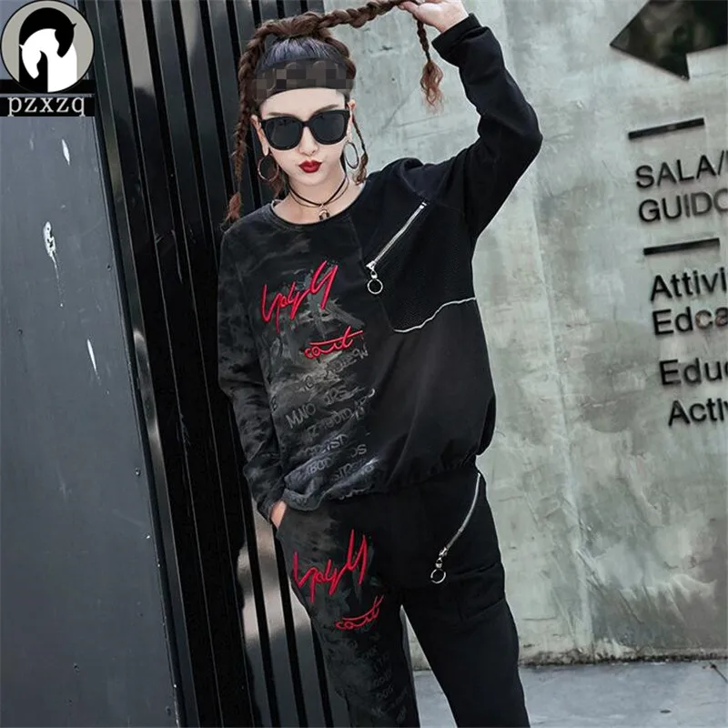 

Denim stitching hip hop fashion T Shirt Women Clothes 2019 Tshirt Long Sleeve Tops Womens Clothing T-Shirts Casual Tee Shirt