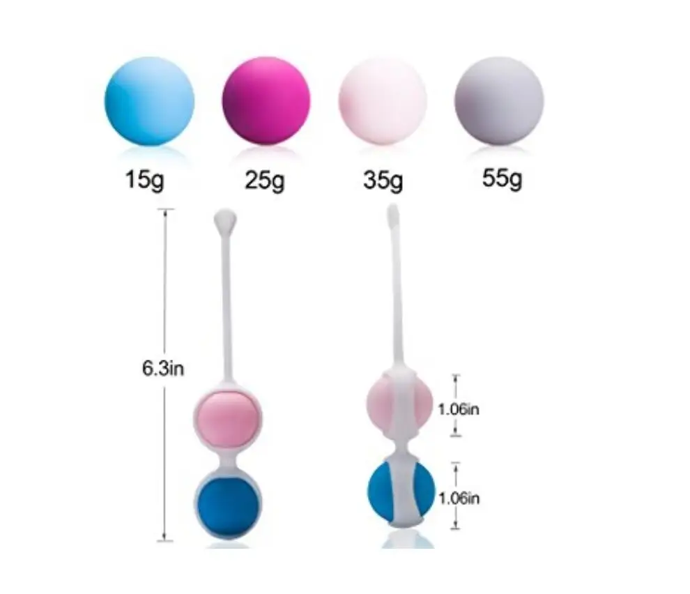 Kegel chinese Vaginal Ball Exercise Ben Wa Balls WeightsStrengthen Tighten Pelvic Floor Post