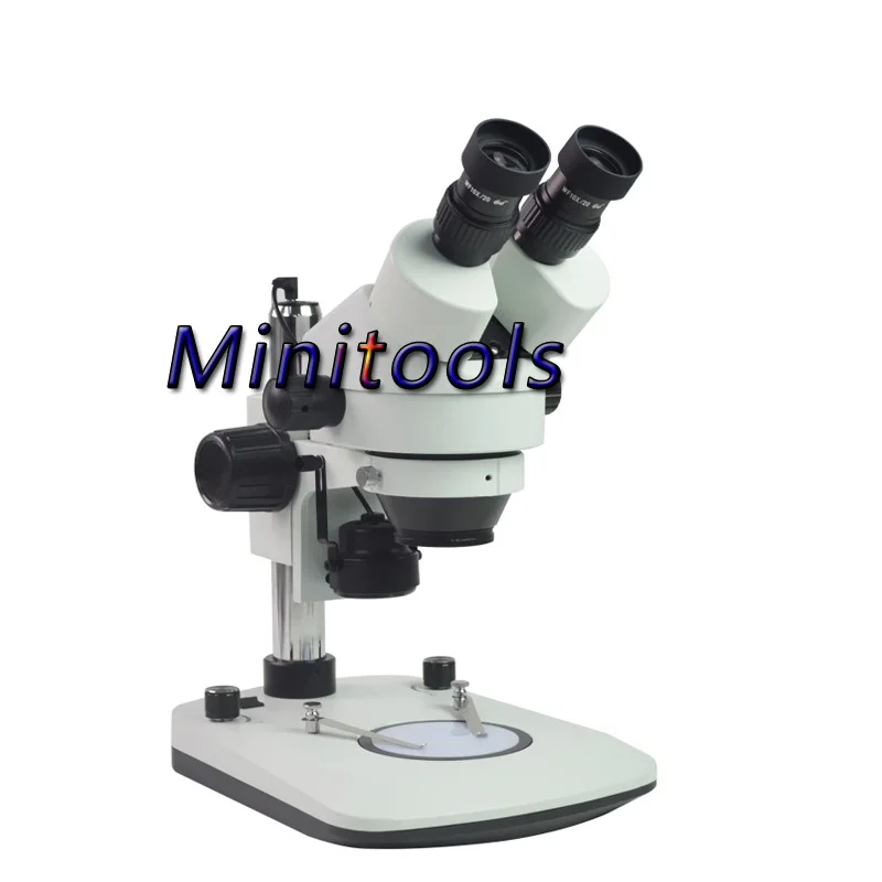 

7-45X Continue Binocular stereo Industry microscope with Up and Down led lamp 110V -240V US/AU/EU plug