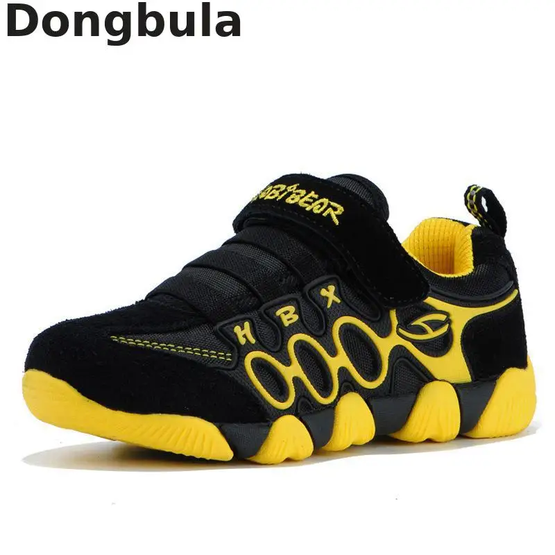 

2019 New Kids Outdoor Hiking Shoes For Boys Girls Casual Sport Running Shoes Fashion Genuine Leather Student Children Sneakers