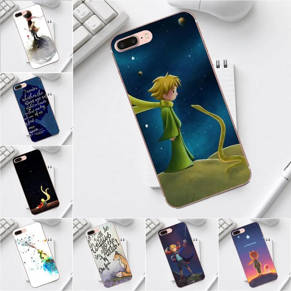 Qdowpz The Little Prince For Galaxy Alpha Core Prime Note 4 5 8 S3 S4 S5 S6 S7 S8 S9 mini edge Plus Soft TPU Patterns | Мобильные