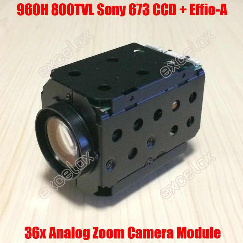 Zoom camera module_ICX673 Effio-A 800TVL3