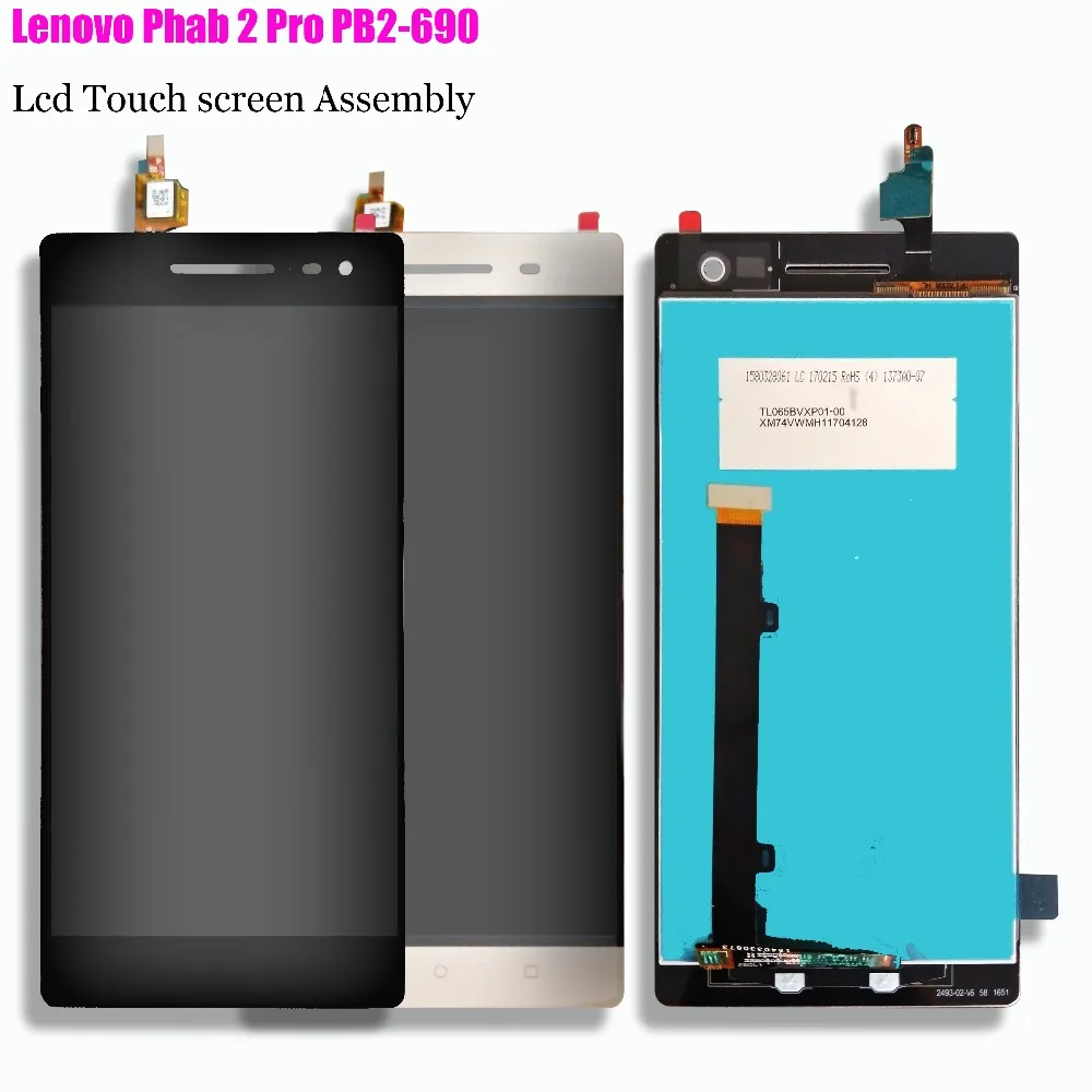 Для Lenovo Phab 2 Pro PB2 690M 690Y 690 ЖК дисплей сенсорный экран дигитайзер для сборки