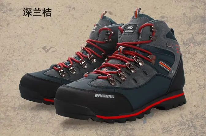 

Men outdoor hiking shoes male genuine leather breathable waterproof winter sneakers for men walking shoes winter shoes male