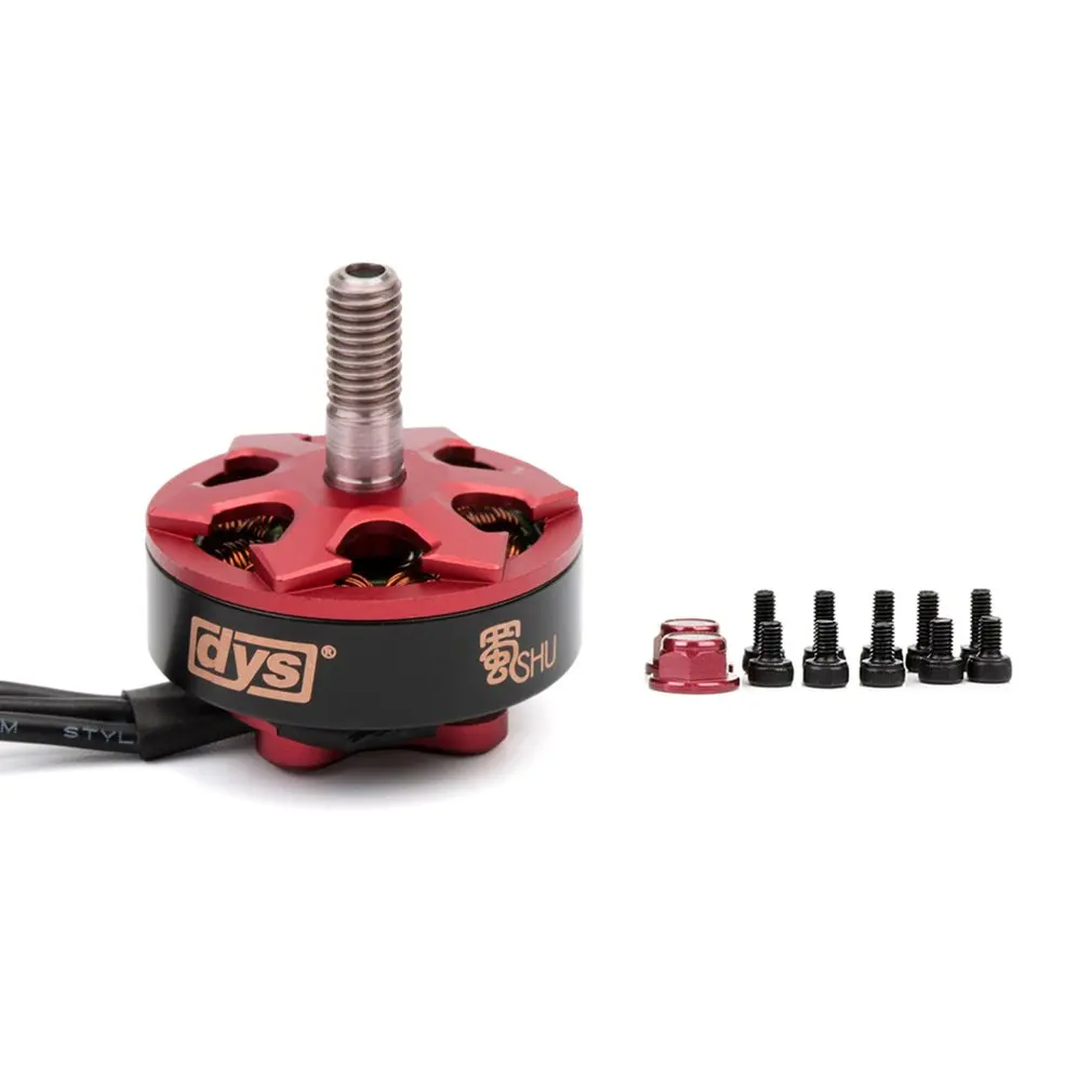 

4pcs DYS SHU 2306 2207 2300/2800 2600KV 3-4S Lightweight Brushless Motor for RC Drone FPV RC Quadcopter Glider Plane Spare Parts
