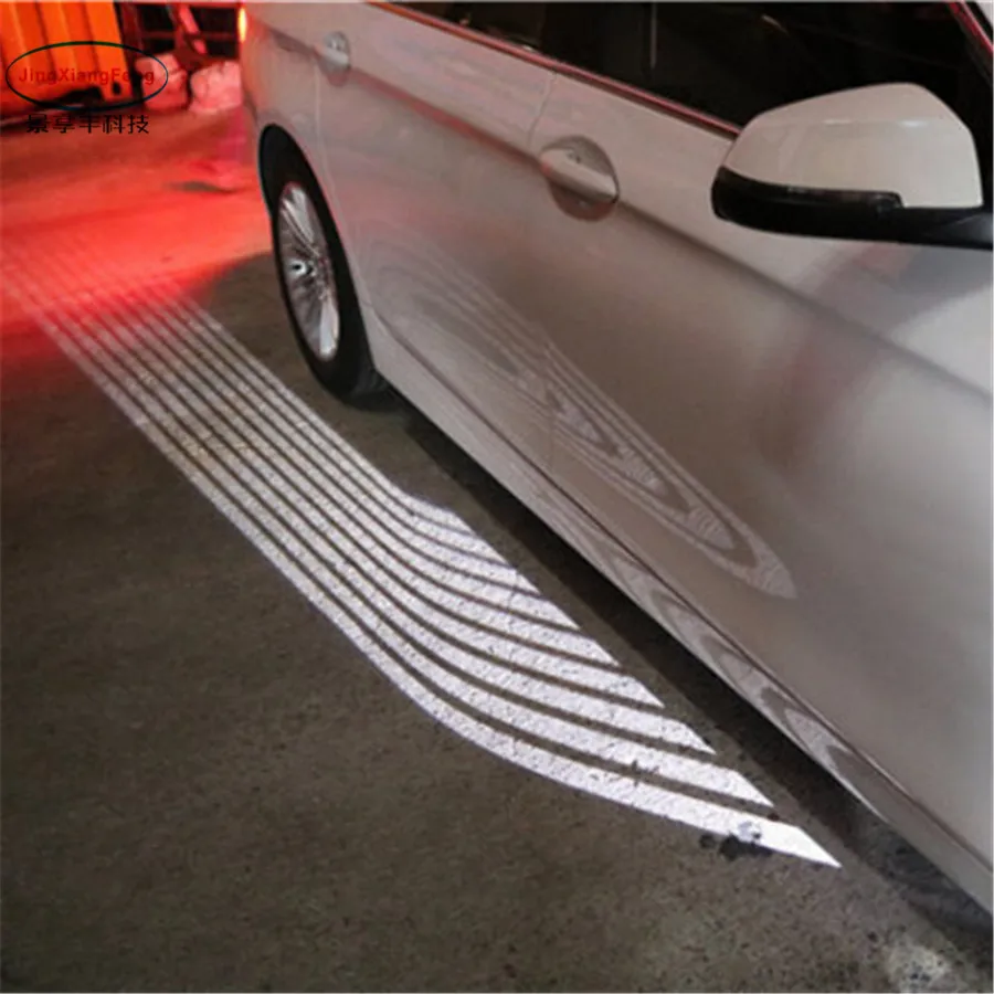 

car accessories motorcycle A Pair Angle's Wings Car Bottom Courtesy Light Shadow Night Running Styling LED Welcome Atmosphere