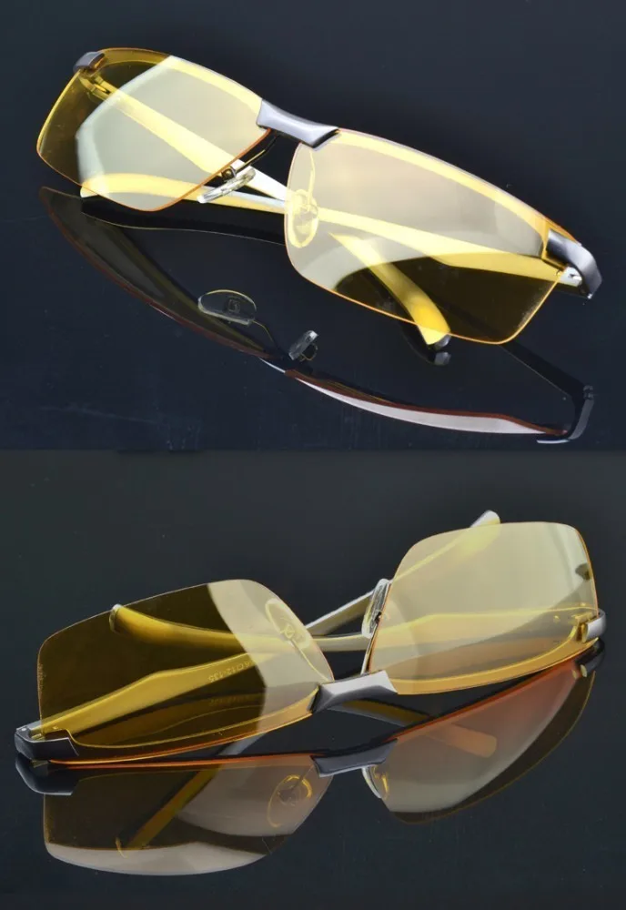 Aoron Hd очки ночного видения мужские очки для вождения Oculos желтые очки для вождения мужские поляризованные солнцезащитные очки для ночного вождения Gafas De Sol