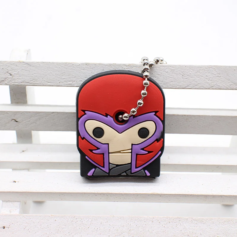 Купить милый мультфильм супер герой силиконовый ключ крышка брелок ...