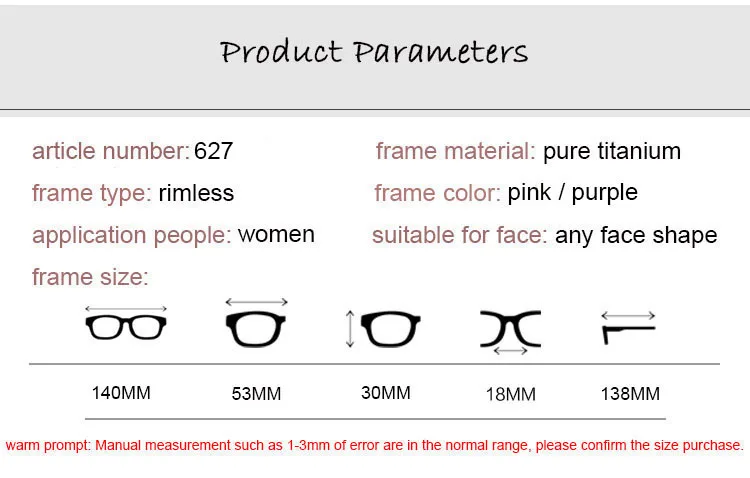 Бесплатная доставка супер легкие чистые титановые оправы для глаз оправа для женщин розовые очки Оптическая оправа Oculos de grau gafas