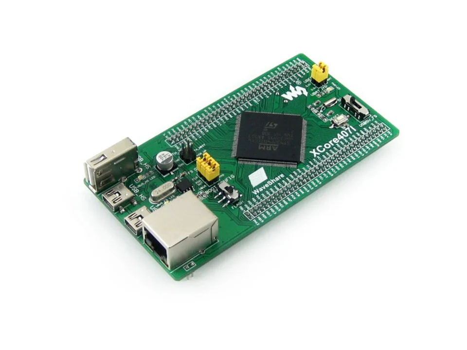 Бесплатная доставка ST STM32F407IGT6 STM32 макетная плата основная плата с Ethernet NandFlash