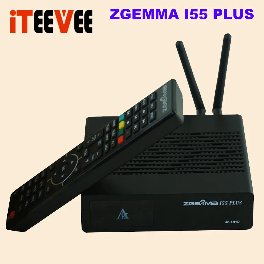 Zgemma i55 plus 4K iptv tv box с 300HMz встроенный wifi