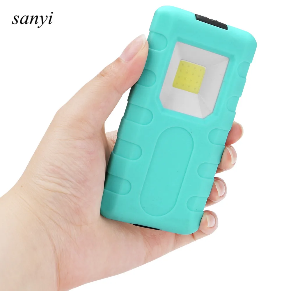 

COB LED Magnetic Work Light Lamp Waterproof Outdoor Camping Light Lantern Built in Battery Magnet USB Rechargeable Lamp