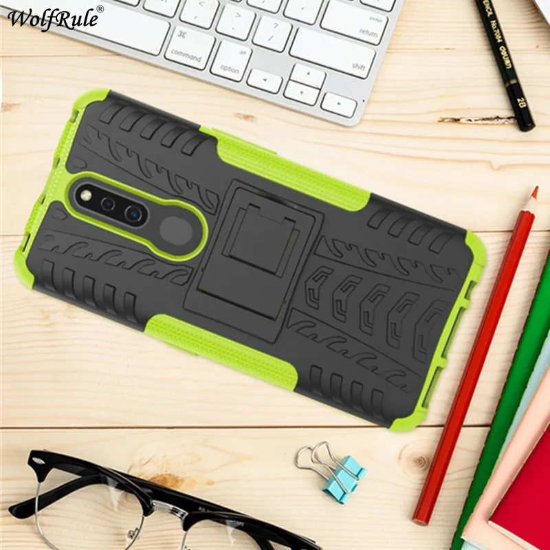 

For Cover OPPO F11 Pro Case TPU & PC Stand Holder Armor Bumper Protective Back Phone Case For OPPO F11 Pro Cover 6.53''