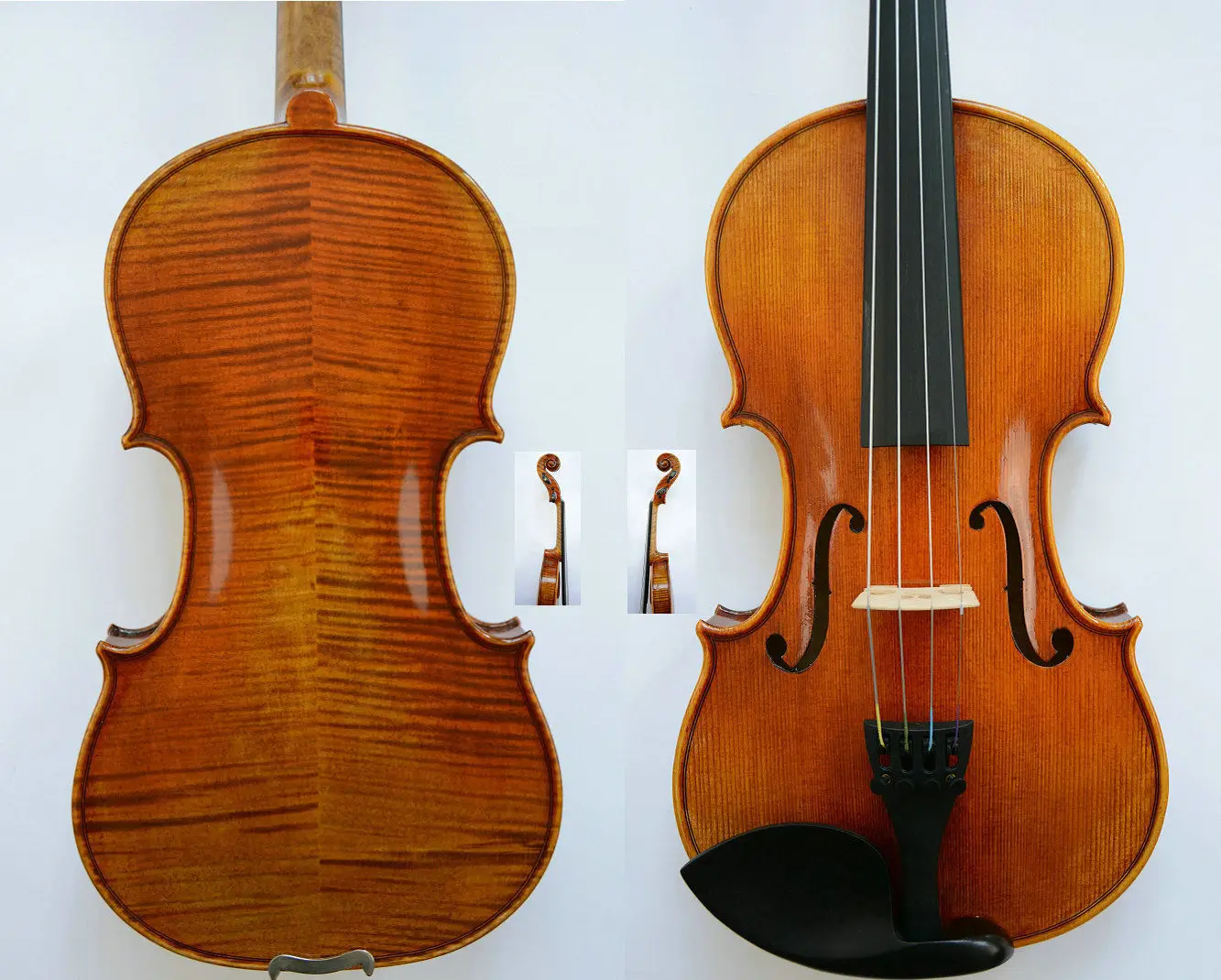 

Rare 3/4 Violin Fabulous Sound Slightly Antiqued Oil Varnish For Advanced