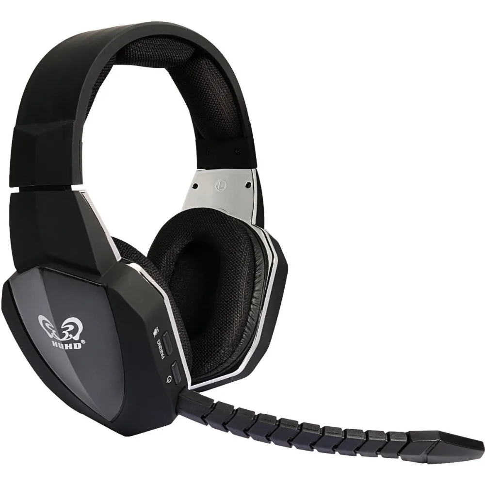 HUHD 2.4Ghz Optical Wireless Professional Gaming Headset headphones