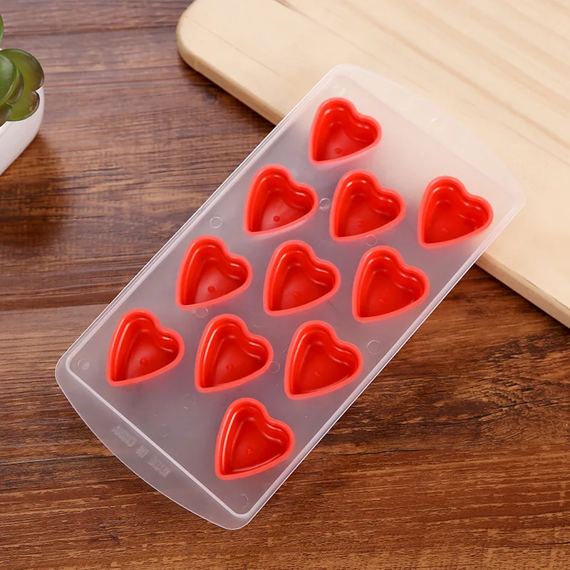 7 Домашний DIY Форма для изготовления мороженого холодного напитка фруктовая модель ледяной Ба силиконовый поддон для шоколада звезда/Сердце/инструменты для мороженого - Цвет: 7