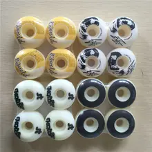 2016 52mm Brand mixed Free shipping Skateboard Color Changed Skateboard Wheels PU Skate Wheels White SKateboard Rodas De Skate