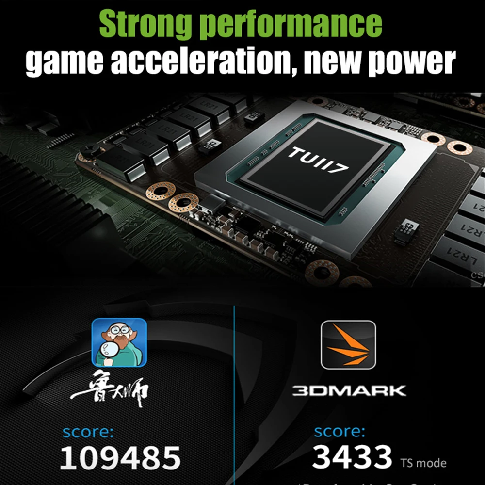 Видеокарта MAXSUN gtx 1650 4G 128 битная видеокарта GDDR5 NVIDIA 8000 МГц 1485 HDMI DVI DP 12nm 896 шт. 75 Вт