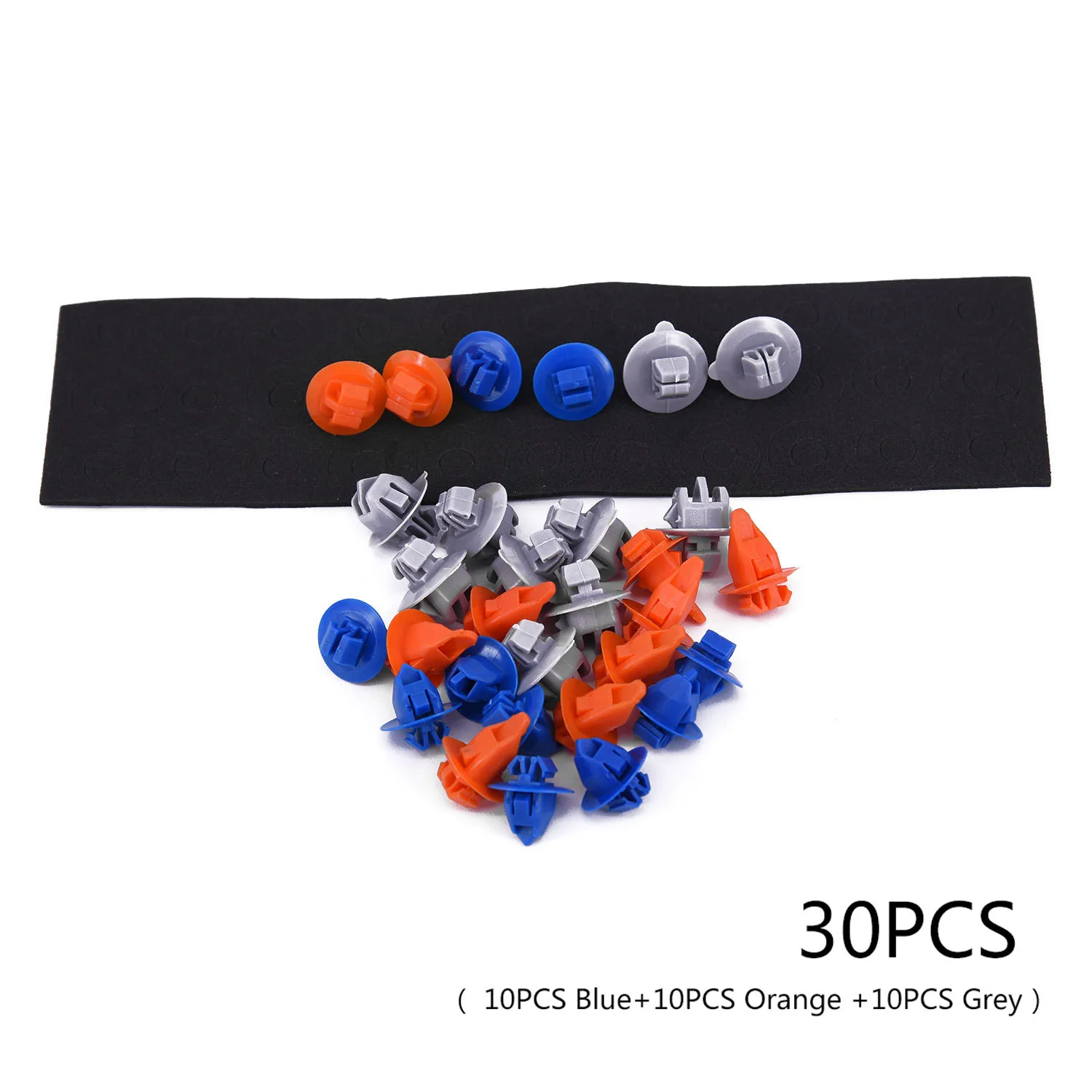 

1*30pcs Car Door Body Moulding Panel Clip For Toyota 4Runner /FJ Cruiser Replace