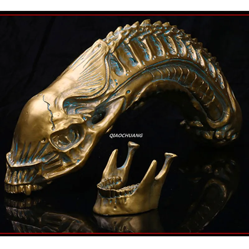 Alien: Covenant Alien 1:1 LIFE SIZE Statue Alien Larvae Bust AVP Skull Artware Resin Action Figure Collectible Model Toy W243 Alien: Covenant Alien 1:1 LIFE SIZE Statue Alien Larvae Bust AVP Skull Artware Resin Action Figure Collectible Model Toy W243