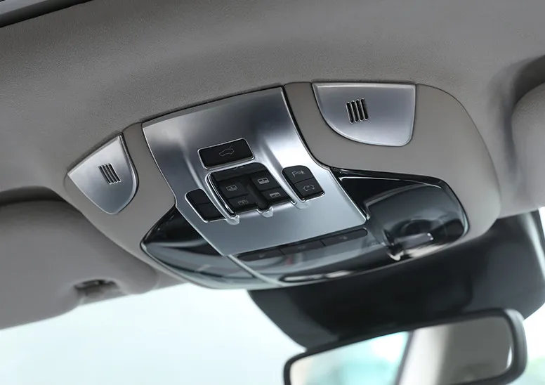 ABS Пластиковая передняя лампа для чтения крышка лампы отделка наклейки