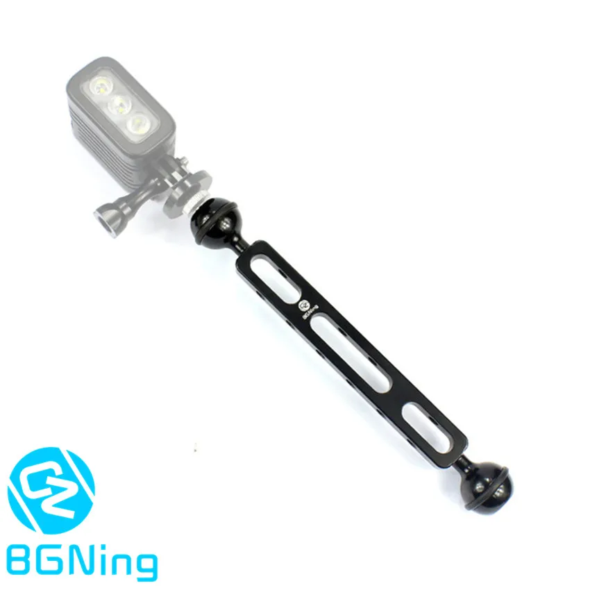 

Aluminum Diving Fill Light Frame Connect Adapter Joint for Gopro Hero 5 4 Session yi Sjcam Action / DSLR Cameras 20cm / 13cm