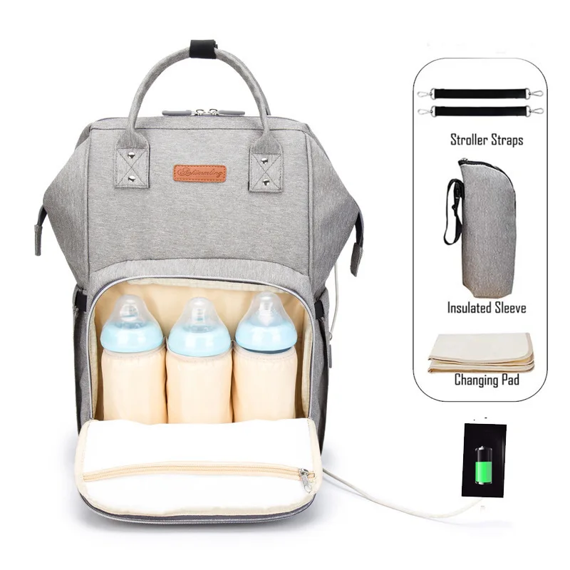 

Mommy Package More Function Capacity Mommy Package Bag Both Shoulders Package Brand New Upgrade woman 2019 backpack geometric