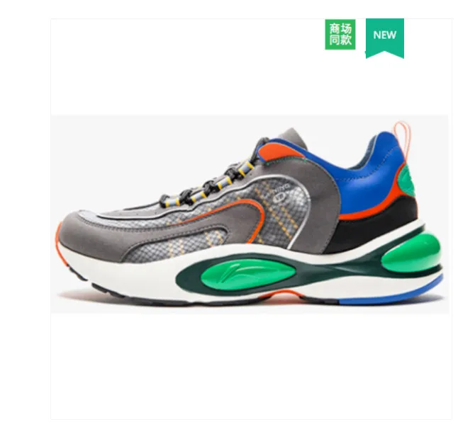 

Running shoes men 2019 spring new V8 New York fashion week shock absorption wear casual retro sports running shoes