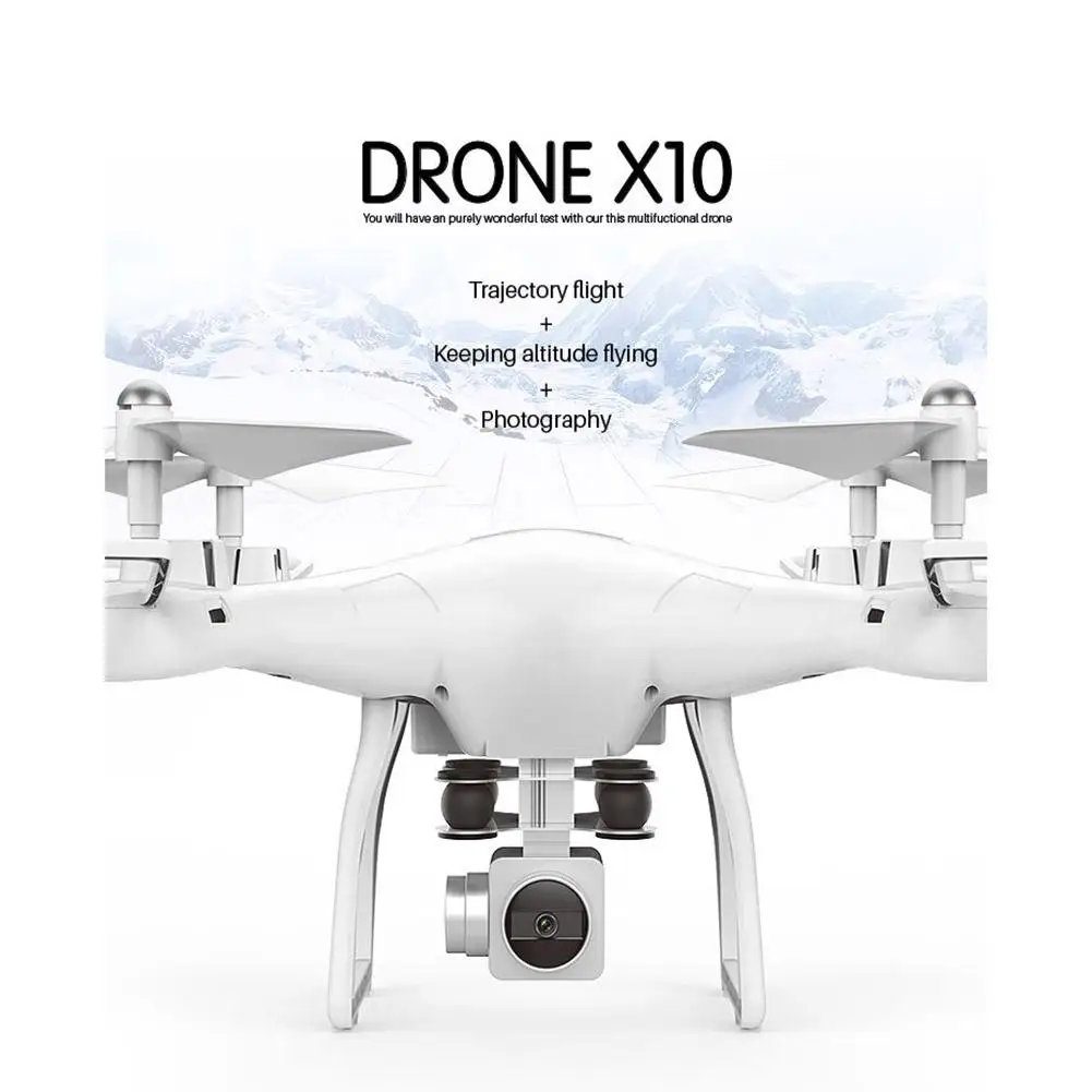 

LeadingStar X10 RC Drone 2.4Ghz Quadcopter Camera WIFI FPV Headless Mode Altitude Hold Drop Shipping VS X5 SW-1 zk30