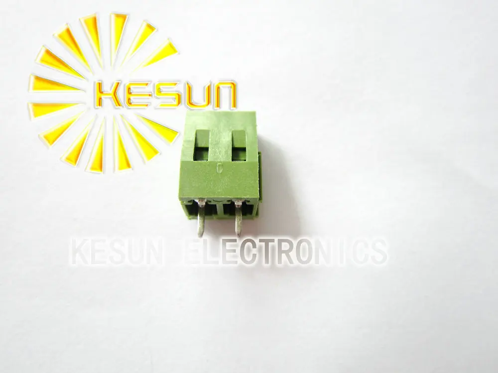 100 шт. KF128-5.08-2P KF128 2Pin 5,08 мм прямой вывод pcb винт устройство для сращивания кабелей