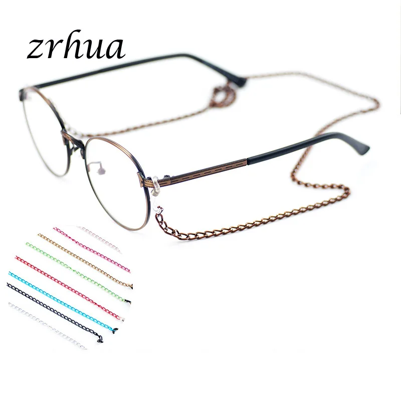 

ZRHUA New Arrival Copper String Eyeglasses Chain Reading glasses Metal Cords Sunglasses Spectacles Holders Optical frames Rope