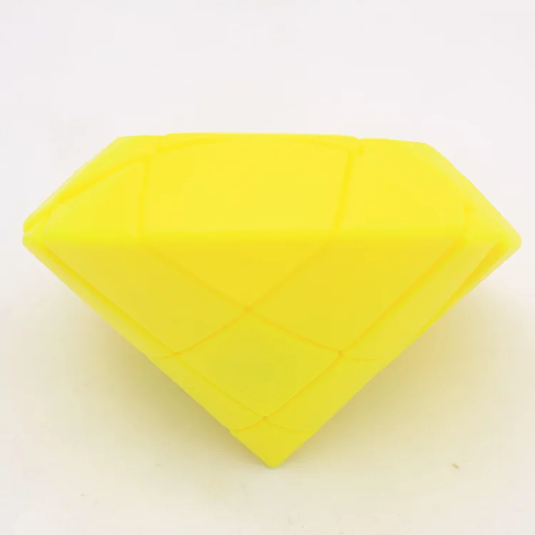Yongjun YJ алмаз странная форма Куб Желтый Синий Алмаз головоломка на скорость игрушки для детей