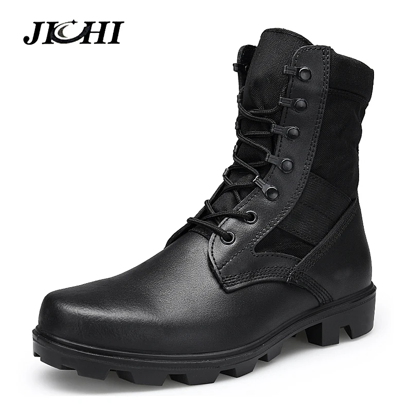 

2019 Big Size Men Boots Wear-resisting Non-slip Army Boots Men Spring/Summer Outdoor Climbing Hiking Boots Men Military Boots