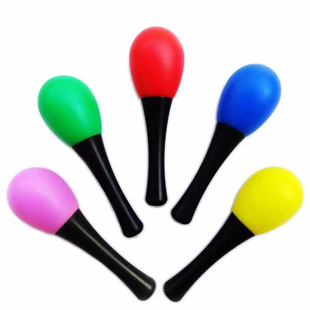 Free Shipping 2pcsset 0-12 months Baby toy Maraca Rattle Shaker Kids Musical Instruments Sound Music Toy kindergarten education (6)
