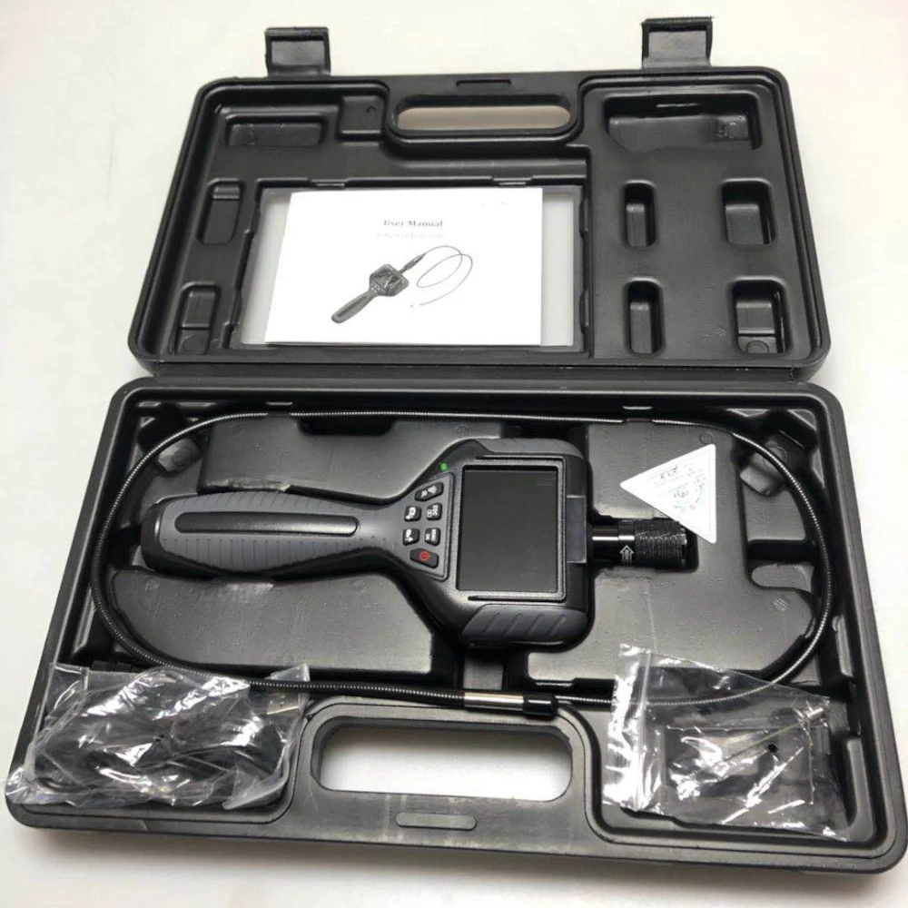 2.7 inch TFT LCD Display Camera Borescopes High Quality Industrial Car Endoscope Lens size Dia 5.5mm with 6 LEDS | Инструменты