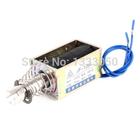 

24V 10mm Stroke 55N Linear Push Type Open Frame Solenoid Electromagnet fdsf sd