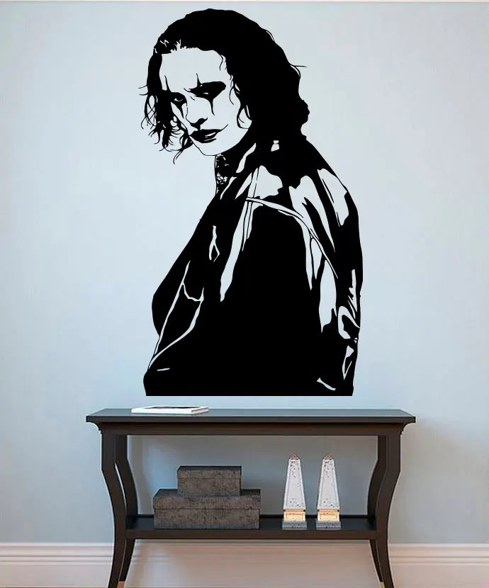 Handsome Vampire Silhouette Cool Wall Stickers Home Livingroom Unique