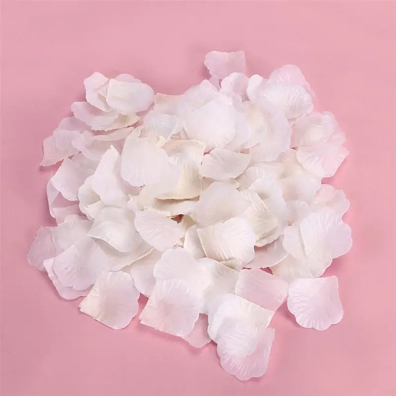 1000 шт романтические искусственные шелковые лепестки роз предложение свадьбы цветочницы корзина украшение искусственные цветы
